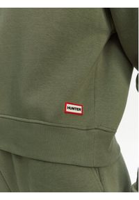 Hunter Bluza Liza HARW0044242 Khaki Cropped Fit. Kolor: brązowy. Materiał: bawełna #4