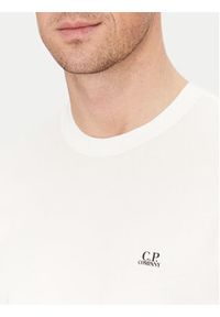C.P. Company T-Shirt 18CMTS030A005100W Biały Regular Fit. Kolor: biały. Materiał: bawełna