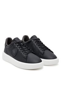 Blauer Sneakersy S5BUCK01/LEA Czarny. Kolor: czarny. Materiał: skóra
