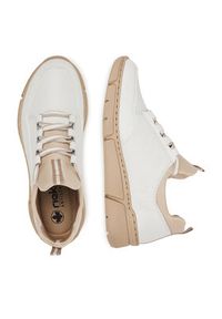 Rieker Sneakersy M0151-80 Biały. Kolor: biały. Materiał: skóra #7