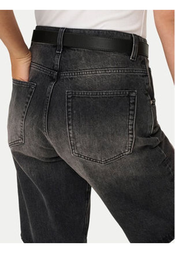 only - ONLY Szorty jeansowe Mate Reg 15340976 Czarny Regular Fit. Kolor: czarny. Materiał: jeans