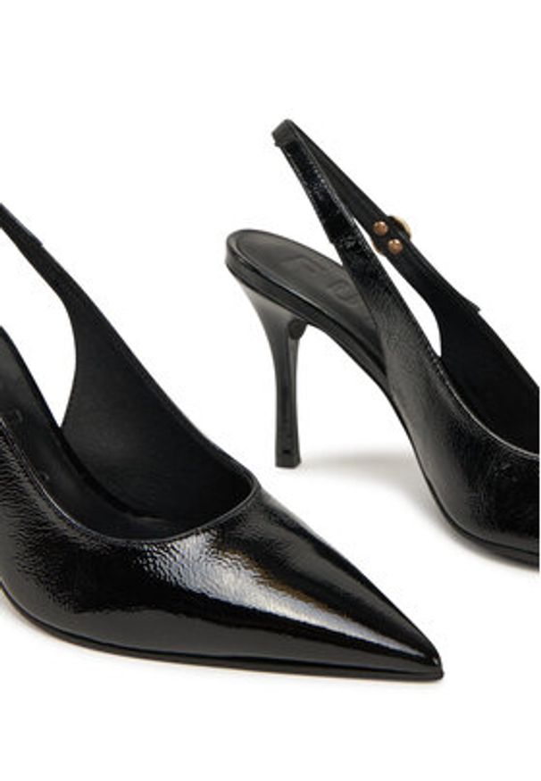 Furla Szpilki Vernice Granata YJ08SFE Y57000 O6000 Czarny. Kolor: czarny. Materiał: skóra. Obcas: na szpilce