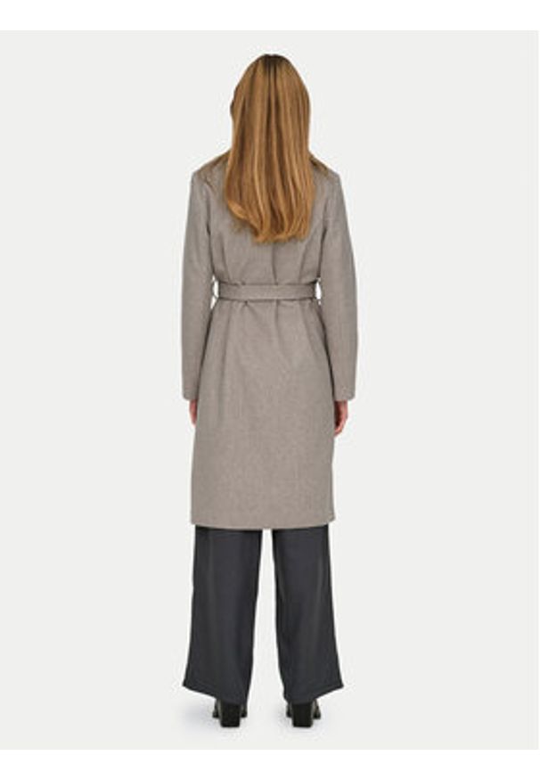 only - ONLY Płaszcz przejściowy Alvilda 15314362 Beżowy Regular Fit. Kolor: beżowy. Materiał: syntetyk