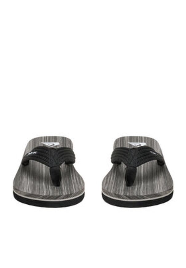 Quiksilver Japonki 877075A Czarny. Kolor: czarny. Materiał: materiał