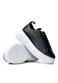 Sneakersy damskie czarne Armani Exchange XDX043 XCC64 00002. Kolor: czarny #4