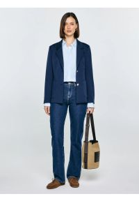 Big-Star - Mokasyny damskie ze skóry naturalnej zamszowej jasnobrązowe TT274202 802. Okazja: na co dzień. Nosek buta: okrągły. Zapięcie: bez zapięcia. Kolor: brązowy. Materiał: zamsz, skóra. Styl: casual, elegancki, klasyczny #4