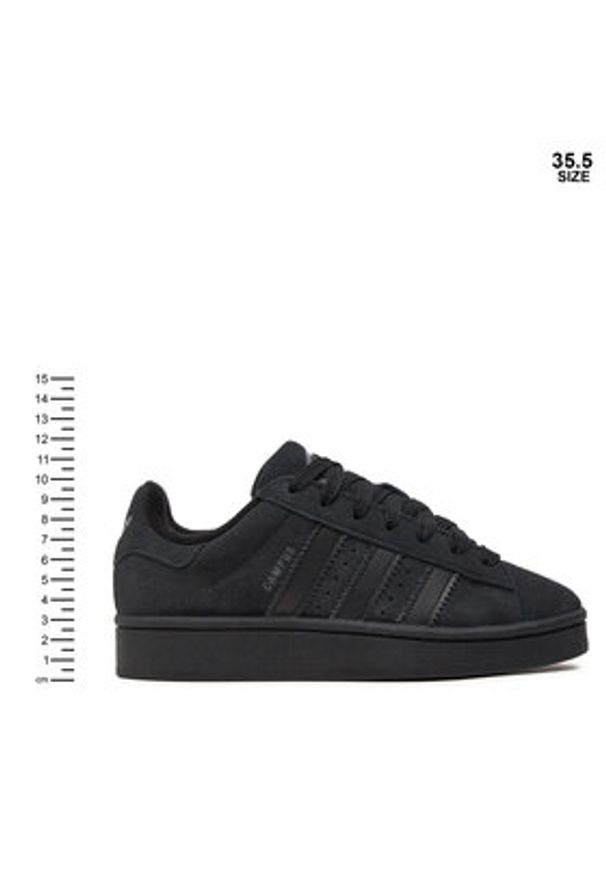 Adidas - adidas Sneakersy Campus 00s J JI4395 Czarny. Kolor: czarny. Materiał: zamsz, skóra. Model: Adidas Campus