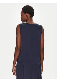 ViCOLO Bluzka TD0006 Granatowy Relaxed Fit. Kolor: niebieski. Materiał: wiskoza #5