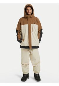 DC Shoes Kurtka narciarska Defiant ADYTJ03089 Brązowy Regular Fit. Kolor: brązowy. Materiał: syntetyk. Sport: narciarstwo #2