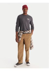 Billabong Longsleeve Diamond Vision EBYZT00368 Szary Regular Fit. Kolor: szary. Materiał: bawełna. Długość rękawa: długi rękaw #5