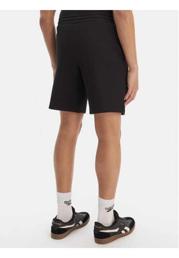Reebok Szorty sportowe Armstrong RK25546CCM Czarny Regular Fit. Kolor: czarny. Materiał: syntetyk. Styl: sportowy