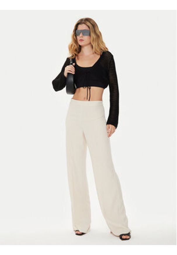 Vero Moda Kardigan Madera 10300292 Czarny Regular Fit. Kolor: czarny. Materiał: bawełna, syntetyk