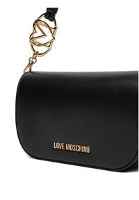 Love Moschino - LOVE MOSCHINO Torebka JC4049PP1MLF0000 Czarny. Kolor: czarny. Materiał: skórzane #5