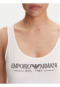 Emporio Armani Underwear Sukienka codzienna EW000494 AF10881 U1131 Biały Regular Fit. Okazja: na co dzień. Kolor: biały. Materiał: bawełna. Typ sukienki: proste. Styl: casual #3
