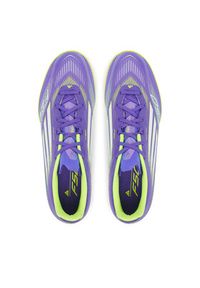 Adidas - adidas Buty do piłki nożnej F50 League JH7719 Fioletowy. Kolor: fioletowy. Materiał: materiał