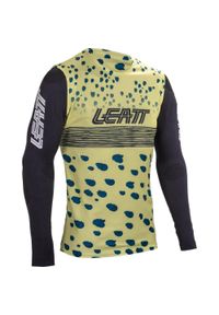 Koszulka rowerowa LEATT Jersey MTB Gravity 5.0. Kolor: niebieski, zielony, wielokolorowy. Materiał: jersey. Sport: kolarstwo