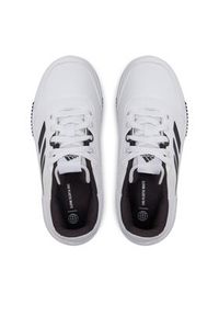 Adidas - adidas Sneakersy Tensaur Sport 2.0 K GW6422 Biały. Kolor: biały. Materiał: skóra #3