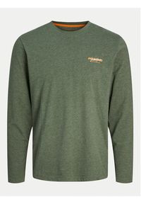 Jack & Jones - Jack&Jones Longsleeve Alvis 12259735 Zielony Standard Fit. Kolor: zielony. Materiał: bawełna. Długość rękawa: długi rękaw #5