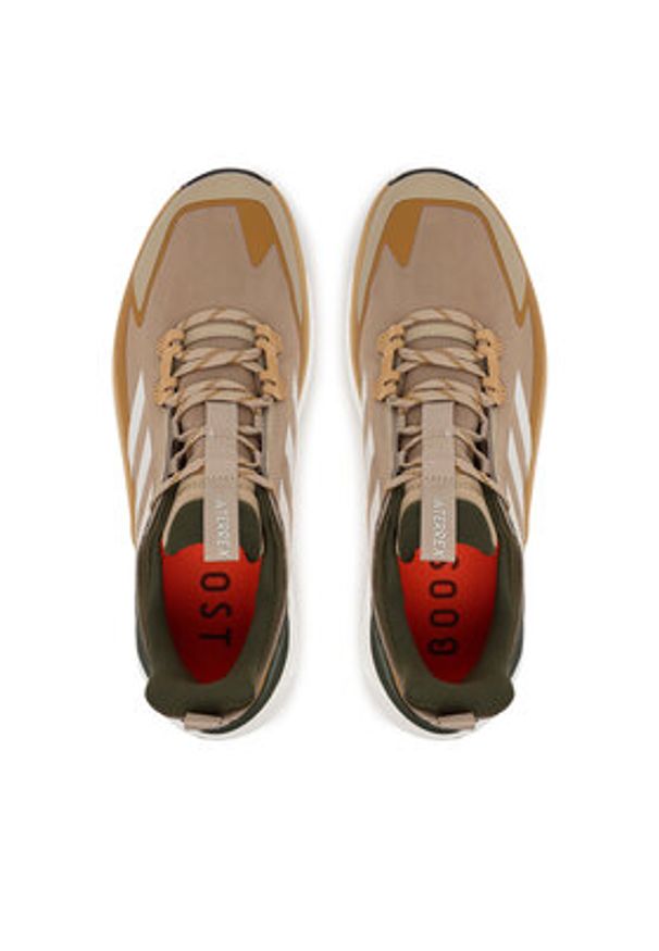 Adidas - adidas Sneakersy Terrex Free Hiker 2.0 Low JQ9904 Brązowy. Kolor: brązowy. Materiał: materiał. Model: Adidas Terrex