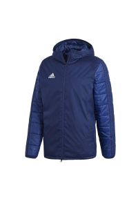 Adidas - Kurtka Zimowa Męska adidas Winter Jacket. Kolor: biały, niebieski, wielokolorowy. Sezon: zima #1