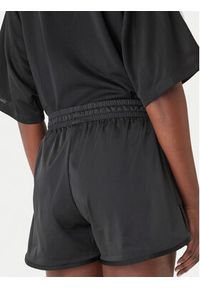 Adidas - adidas Szorty sportowe Pearl Jacquard KC7866 Czarny Loose Fit. Kolor: czarny. Materiał: syntetyk #5