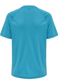 Koszulka sportowa z krótkim rękawem dziecięca Hummel Core XK Kids Poly T-Shirt. Kolor: niebieski. Materiał: poliester. Długość rękawa: krótki rękaw. Długość: krótkie. Sezon: lato