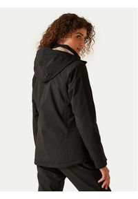 Regatta Kurtka przeciwdeszczowa Frelton RWP401 Czarny Regular Fit. Kolor: czarny. Materiał: syntetyk #7