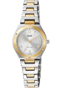 Zegarek Q&Q F19A-005P damski klasyczny dwukolorowy 28 mm .. Styl: klasyczny #1