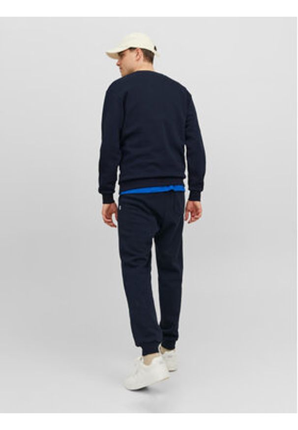 Jack & Jones - Jack&Jones Bluza Bradley 12249341 Granatowy Relaxed Fit. Kolor: niebieski. Materiał: syntetyk