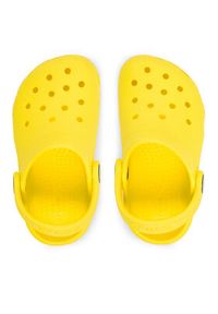 Crocs Klapki Classic Clog T 206990 Żółty. Kolor: żółty #4