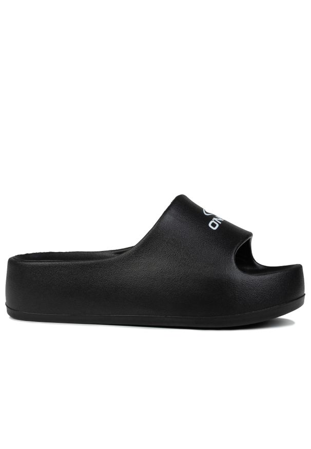 O'Neill - Klapki damskie na platformie O'NEILL LAINHA SLIDER WOMEN LOW. Kolor: czarny. Obcas: na platformie. Styl: sportowy