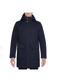Kurtka Geox Model M Aerantis Parka Kolor Niebieski. Kolor: niebieski. Materiał: tkanina