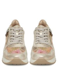 Rieker Sneakersy N7422-91 Beżowy. Kolor: beżowy. Materiał: skóra #7