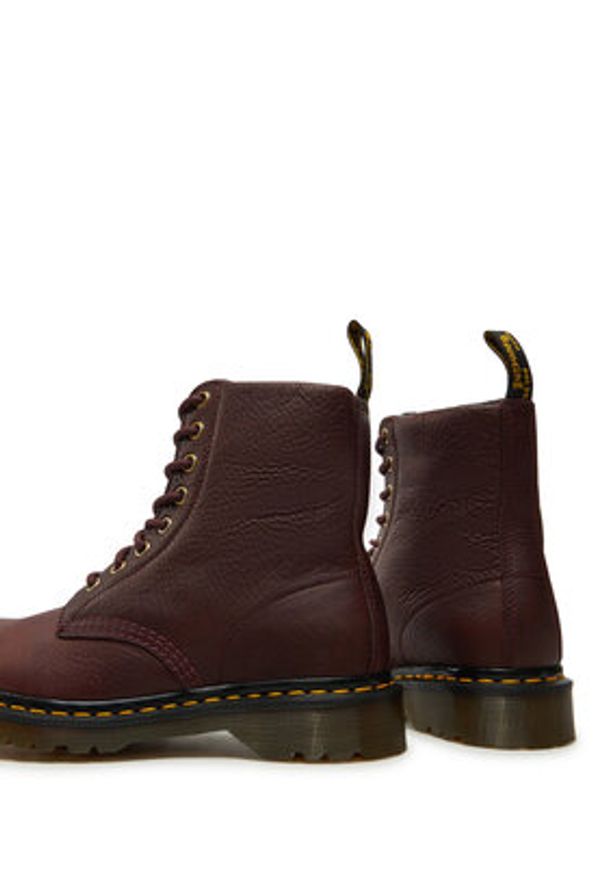 Dr. Martens Glany 1460 Wl 31873600 Bordowy. Kolor: czerwony. Materiał: skóra