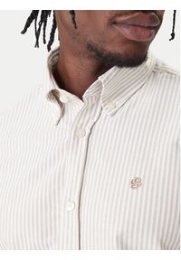 BOSS Koszula H-ROAN 50556069 Khaki Regular Fit. Kolor: brązowy. Materiał: bawełna #3