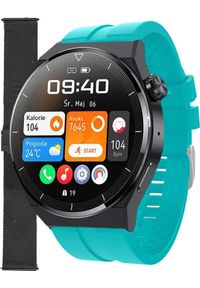 Smartwatch Enter SAT.14.5316.144-SET Niebieski. Rodzaj zegarka: smartwatch. Kolor: niebieski