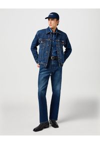 Wrangler - WRANGLER MĘSKIE SPODNIE JEANSOWE WRANGLER FRONTIER MEADOW HAZE 112362559