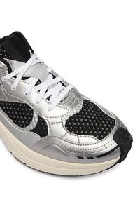 Hugo - HUGO Sneakersy GO2 50558025 Srebrny. Kolor: srebrny. Materiał: materiał #2