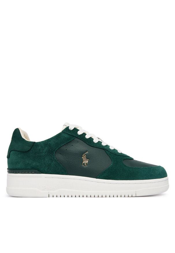 Polo Ralph Lauren Sneakersy 809973705001 Zielony. Kolor: zielony. Materiał: zamsz, skóra