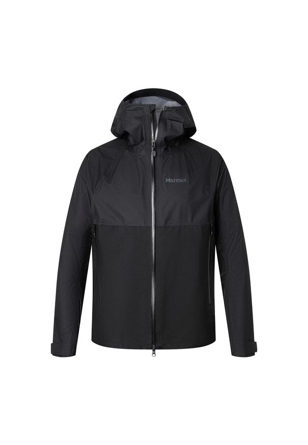 Kurtka przeciwdeszczowa męska Marmot Mitre Peak GTX. Kolor: czarny. Sport: turystyka piesza