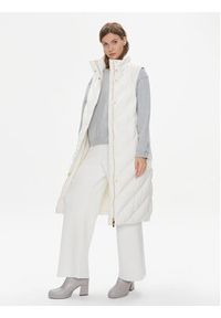 Pinko - PINKO Kurtka przejściowa Computer 101601 A11M Biały Regular Fit. Kolor: biały. Materiał: syntetyk #7