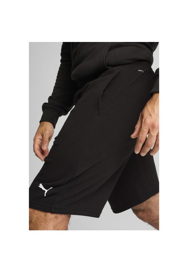 Puma - Męskie szorty dzianinowe TAD ESSENTIALS 10" PUMA Black. Kolor: czarny. Materiał: dzianina