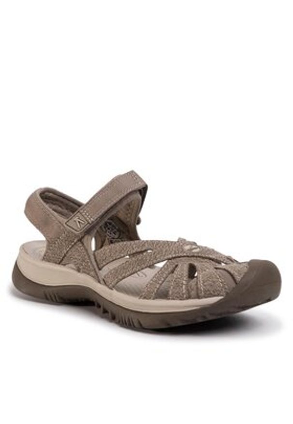 keen - Keen Sandały Rose Sandal 1016729 Brązowy. Kolor: brązowy. Materiał: skóra