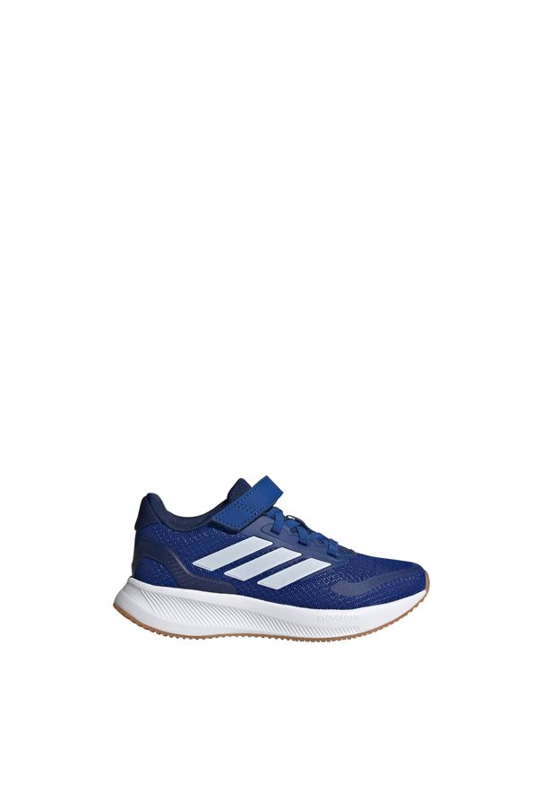 Adidas - Buty Runfalcon 5 Kids. Kolor: wielokolorowy, niebieski, biały. Sport: bieganie