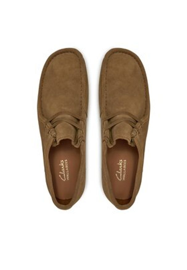 Clarks Mokasyny Wallabeeevo 26172821 Brązowy. Kolor: brązowy. Materiał: skóra