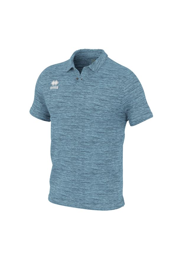 ERREA - Polo Errea carlos. Typ kołnierza: polo. Kolor: niebieski. Materiał: poliester, bawełna. Sport: piłka nożna