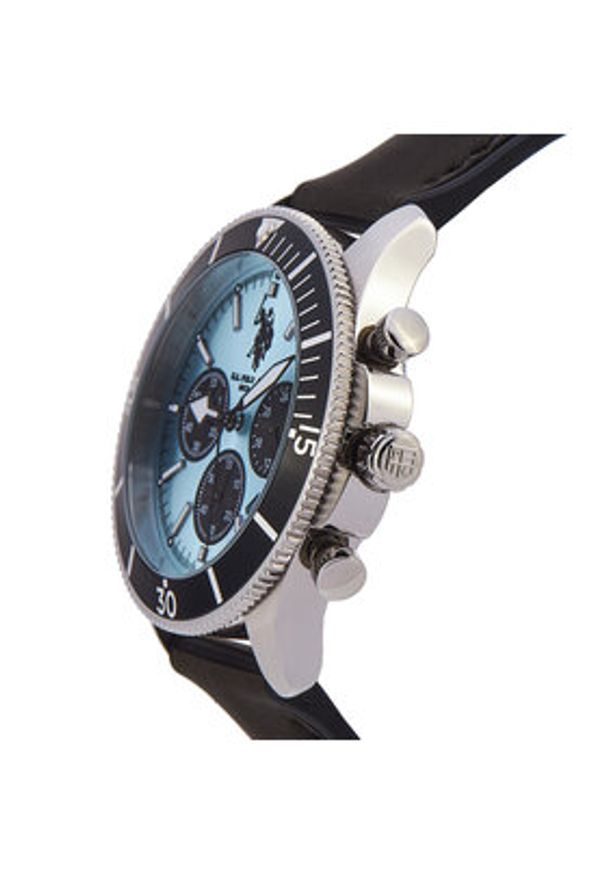 U.S. Polo Assn. Zegarek Alexandre USP7224LB Czarny. Kolor: czarny
