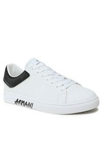 Armani Exchange Sneakersy XUX145 XV598 K488 Biały. Kolor: biały. Materiał: skóra #4