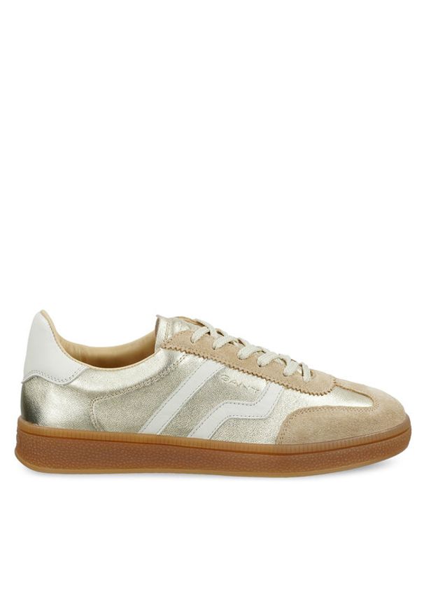 GANT - Gant Sneakersy 32531199 Złoty. Kolor: złoty. Materiał: skóra