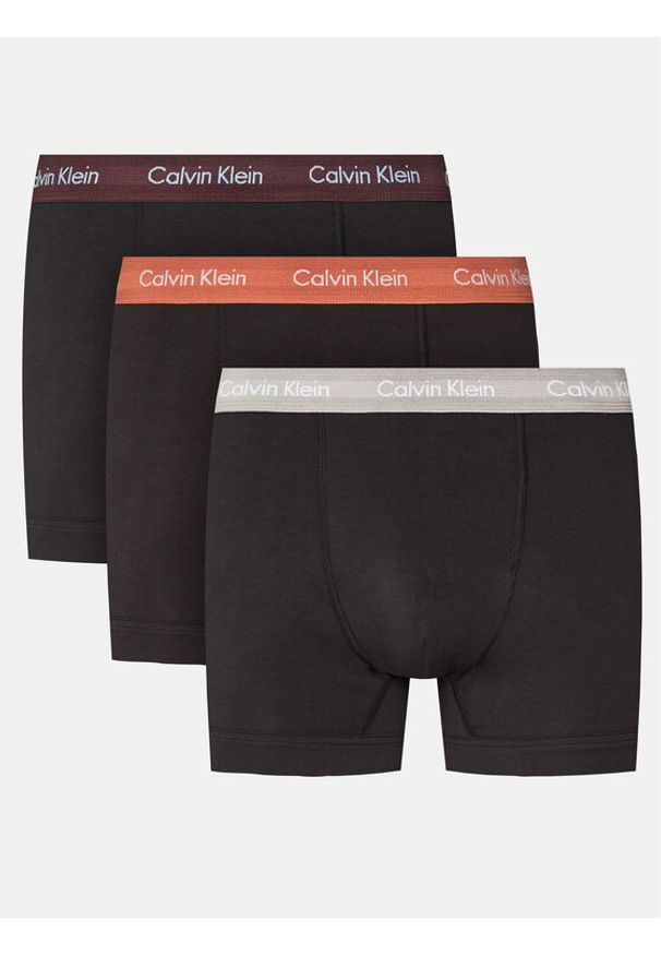 Calvin Klein Underwear Komplet 3 par bokserek 0000U2662G Czarny. Kolor: czarny. Materiał: bawełna